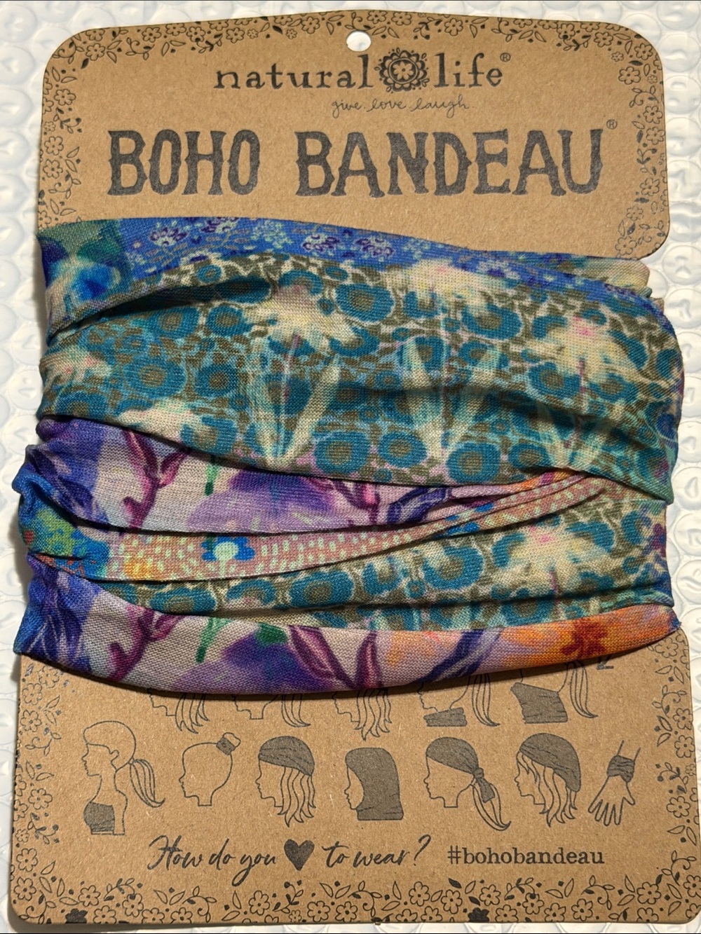 Natural Life Full Boho Bandeau Headband - #407